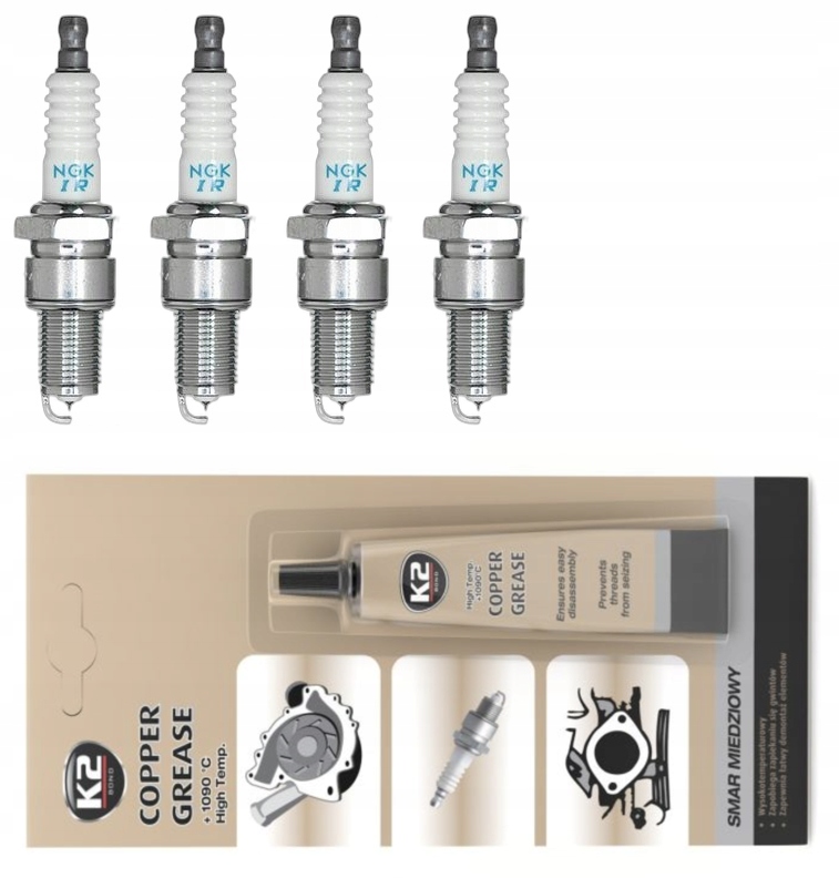 NGK ŚWIECA ZAPŁONOWA IRYDOWA IGR7A-G 3106 + SMAR