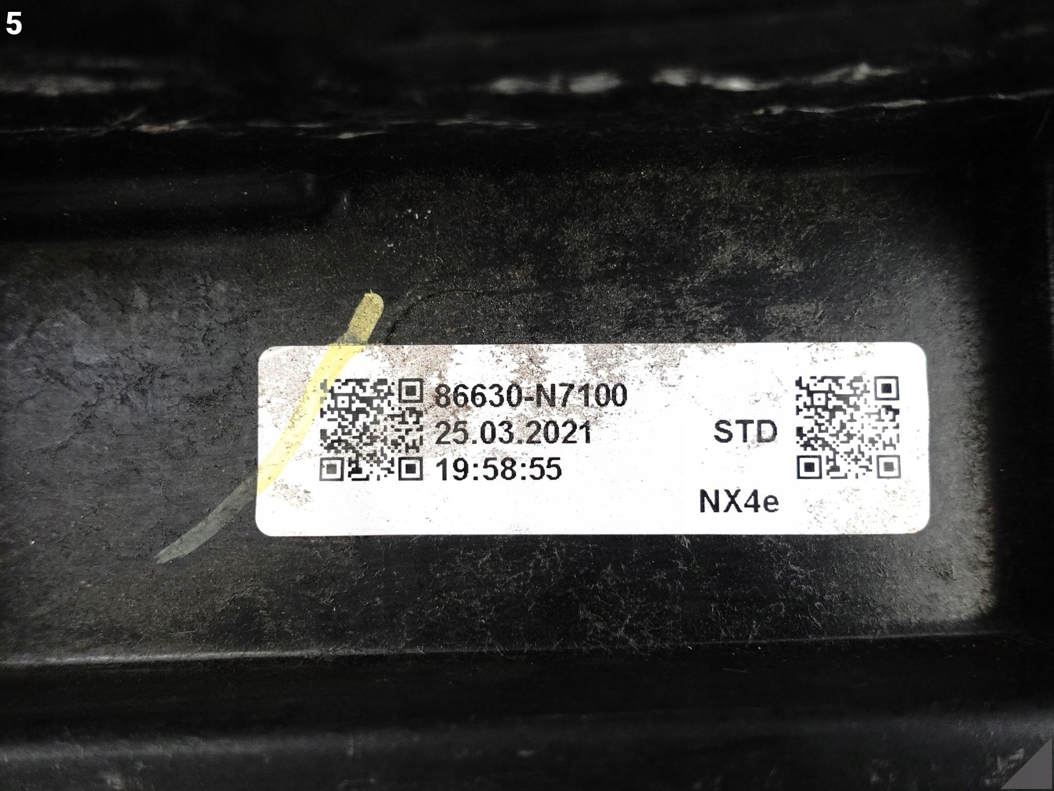 HYUNDAI TUCSON IV 4 NX4e 20- sider pillar W bumper rear part