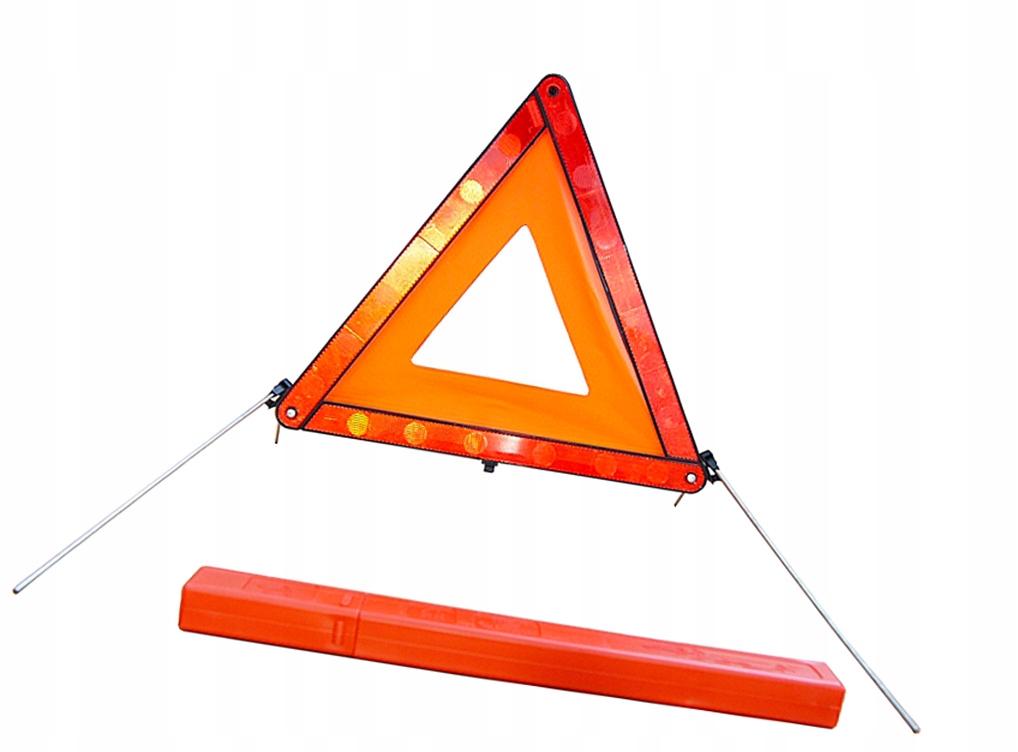 TRÓJKĄT OSTRZEGAWCZY ROZKŁADANY HOMOLOGACJA ETUI