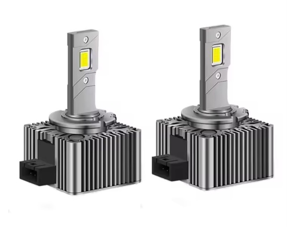 D1S Led 100W žárovky 6500K Csp Sada 2ks Silné bílé světlo