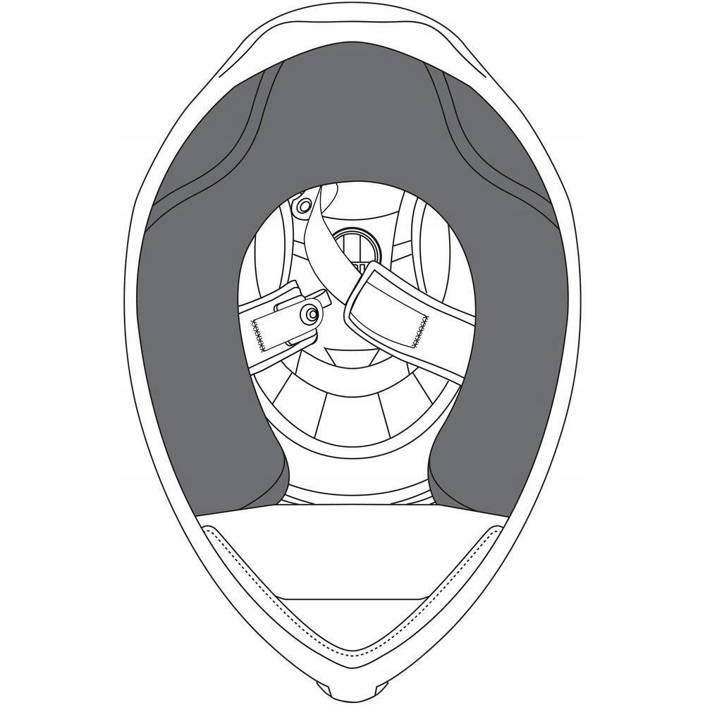 Líca goliere na prilbu Agv K5 S r. S