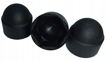 Zaślepka maskownica śruby M12/19 200SZT CZARNE