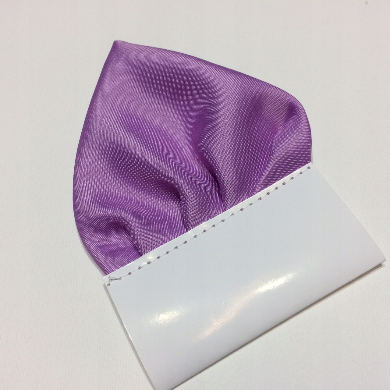 FIOLETOWA POSZETKA WYPUSTKA CHUSTECZKA DO KIESZENI