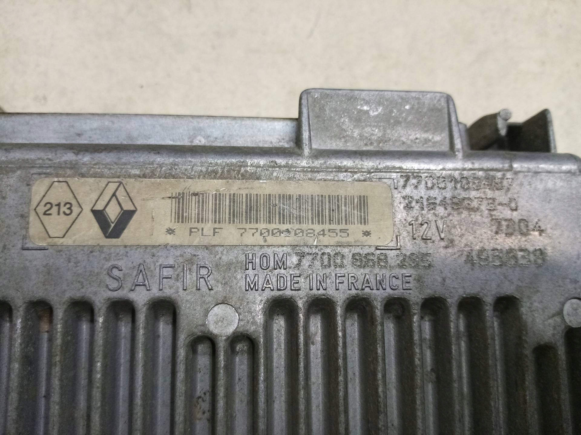 riadiaca jednotka MOTORA RENAULT CLIO 1.2