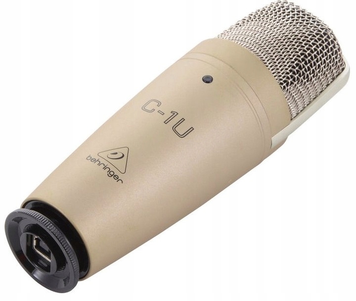Behringer C-1U - mikrofon pojemnościowy/USB Zastosowanie studyjny