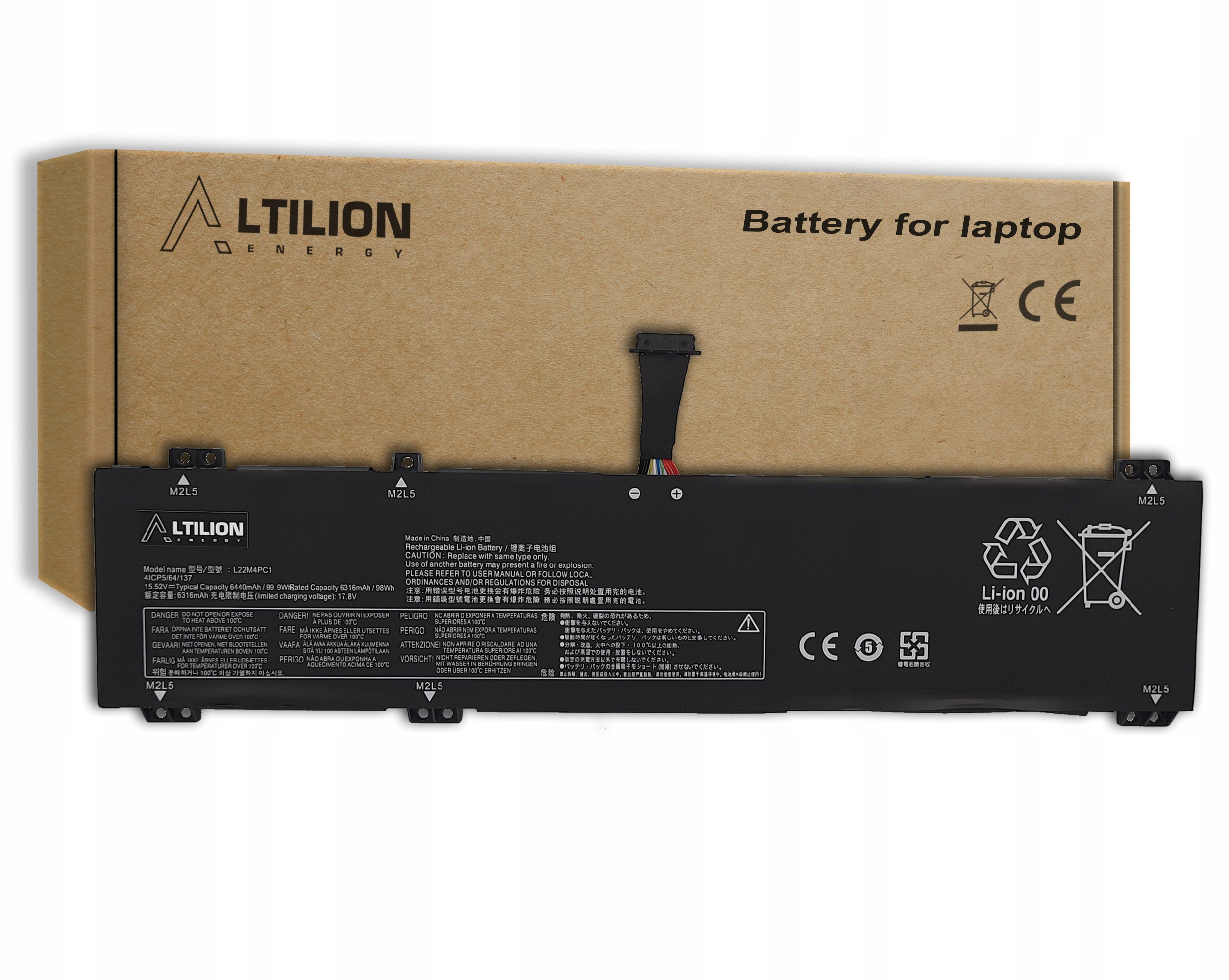 Baterie Altilion Energy L22M4PC1 kompatibilní s Lenovo