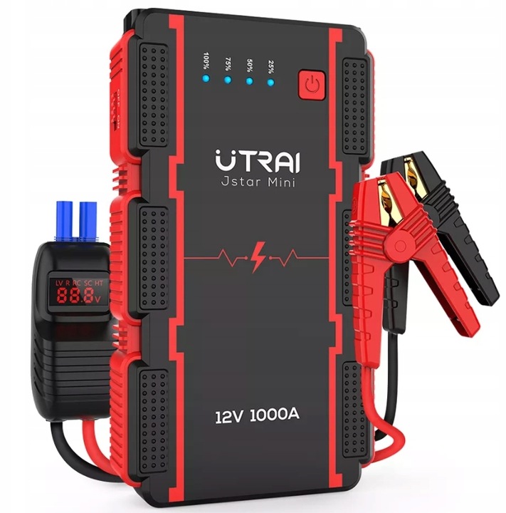 

Utrai Przenośny rozrusznik samochodowy 1000Amp
