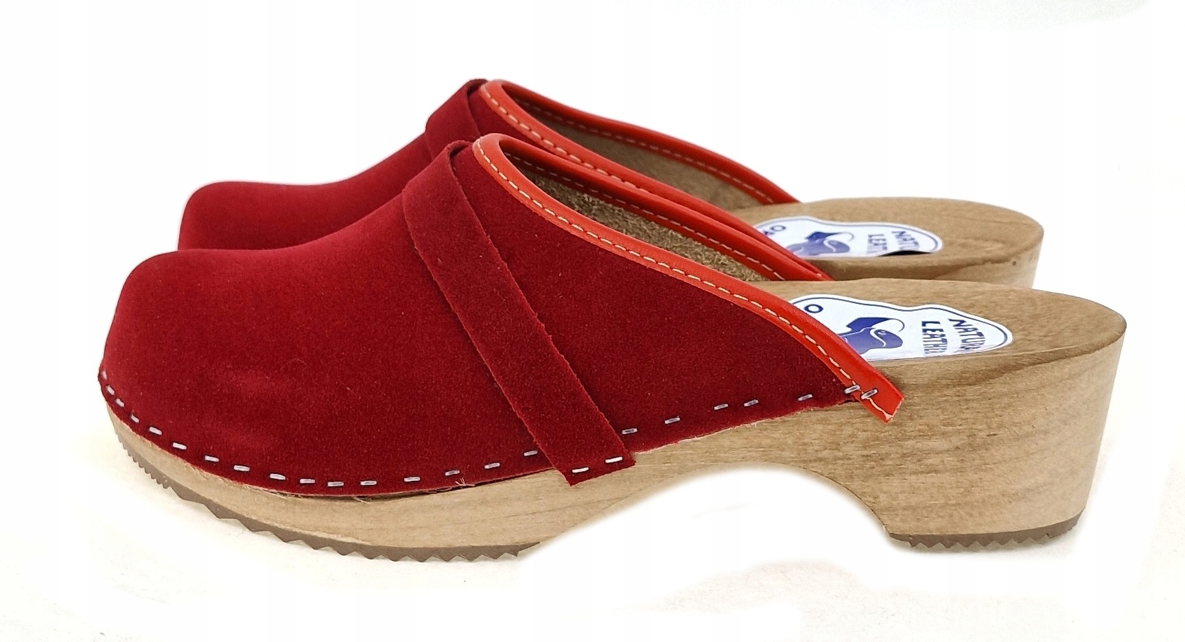 Drewniaki Damskie Zamszowe Chodaki Medyczne *37* Rozmiar 37