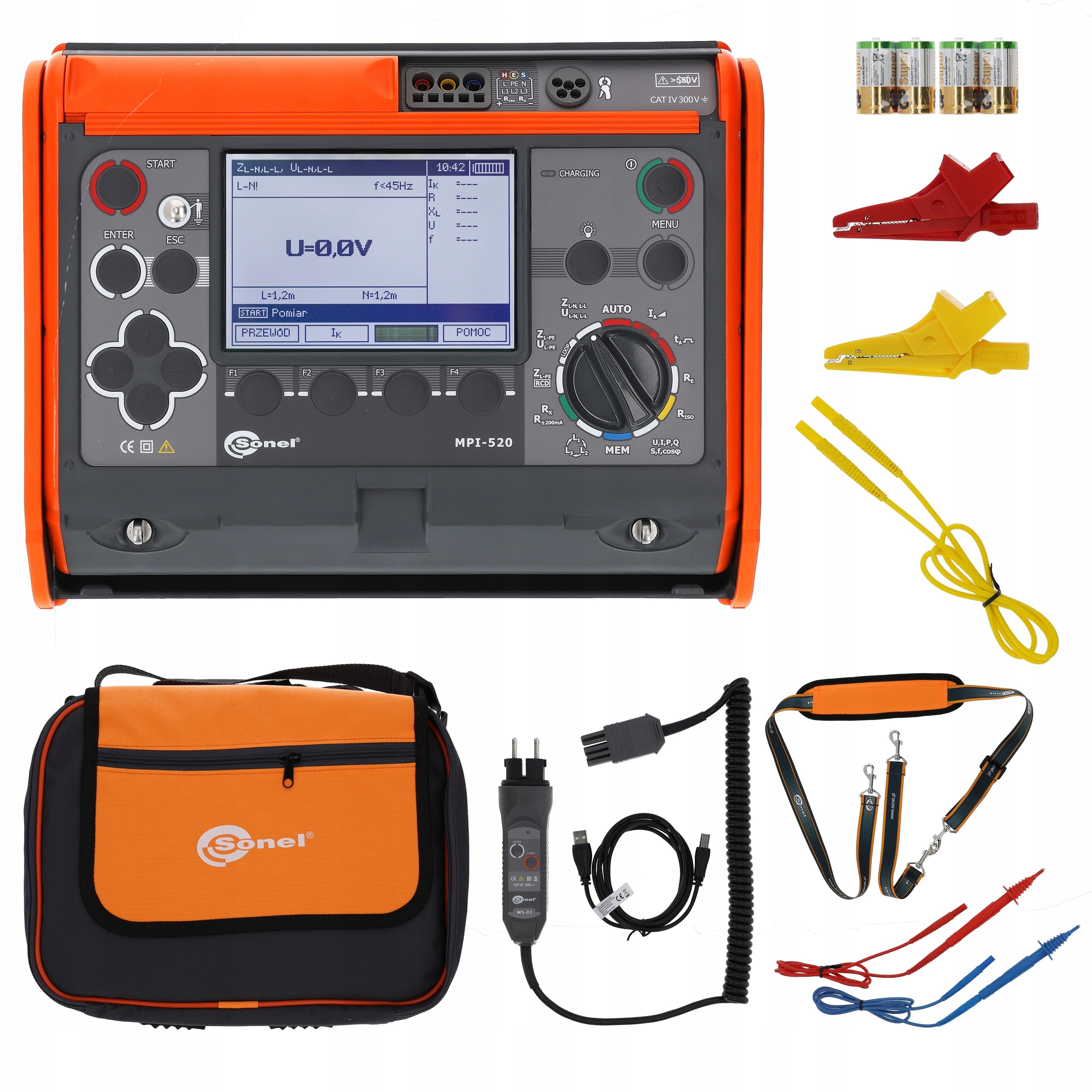 Sonel MPI-520S Miernik Wielofunkcyjny Dla Elektryk