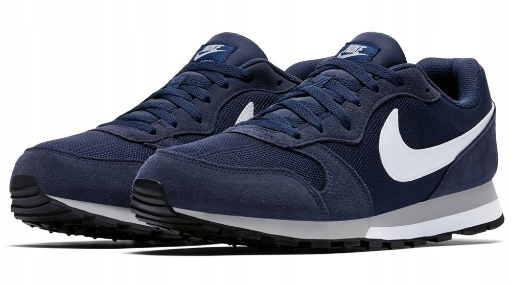 BUTY MĘSKIE SPORTOWE NIKE MD RUNNER 2 Kolor niebieski
