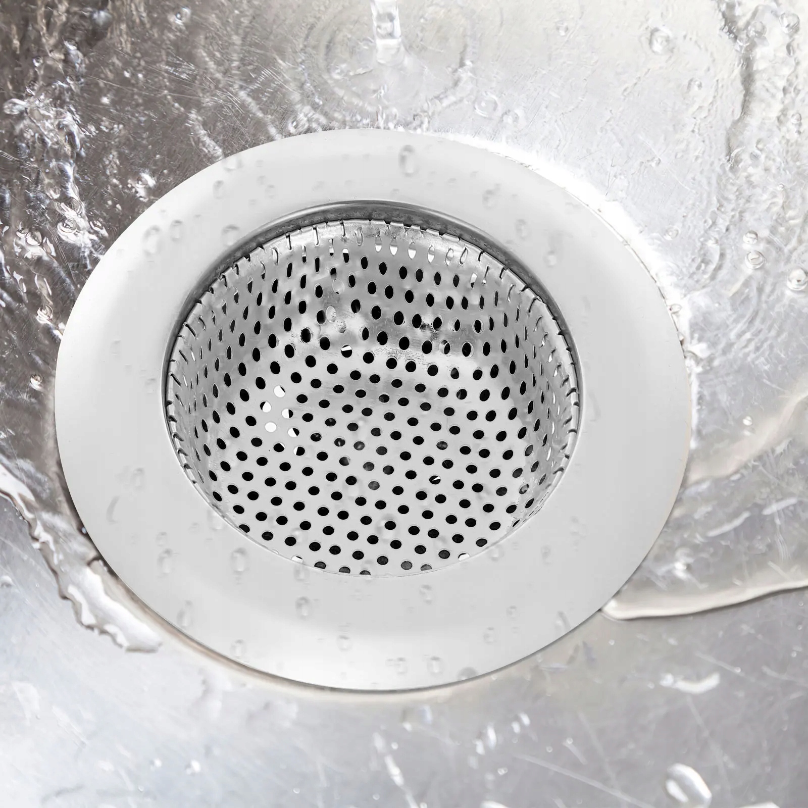 SITKA DO ZLEWU FILTR ZE STALI NIERDZEWNEJ 2 SZT Stan opakowania brak opakowania