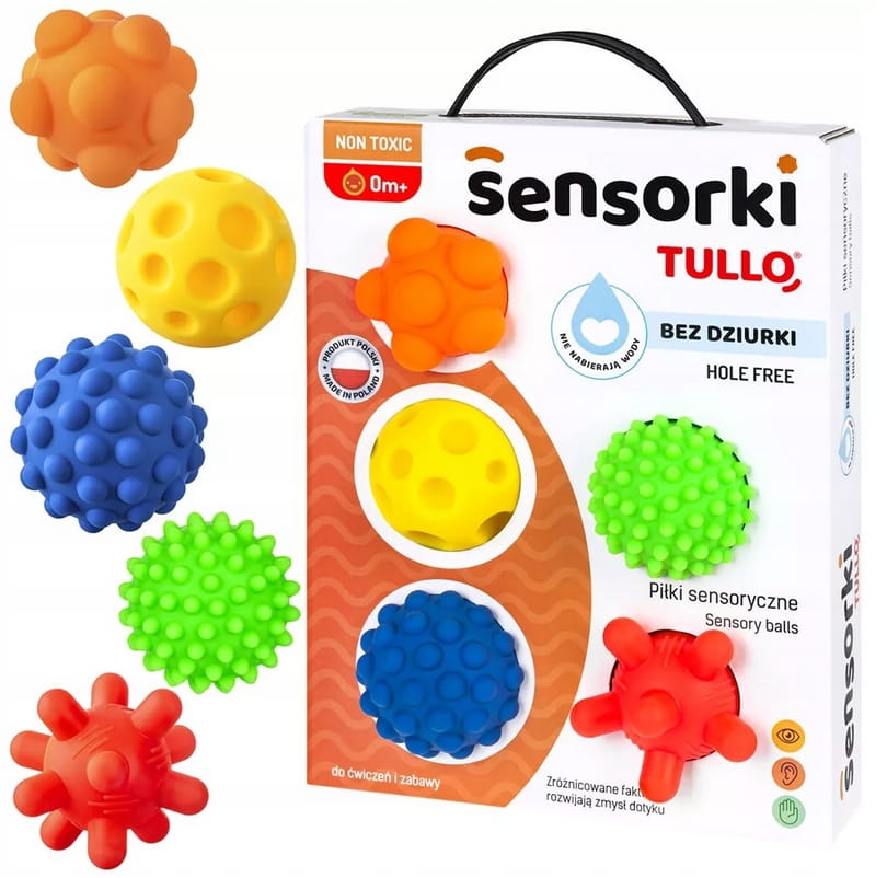 

Piłki Sensoryczne 5SZT Piłeczki Sensorki 417 Tullo