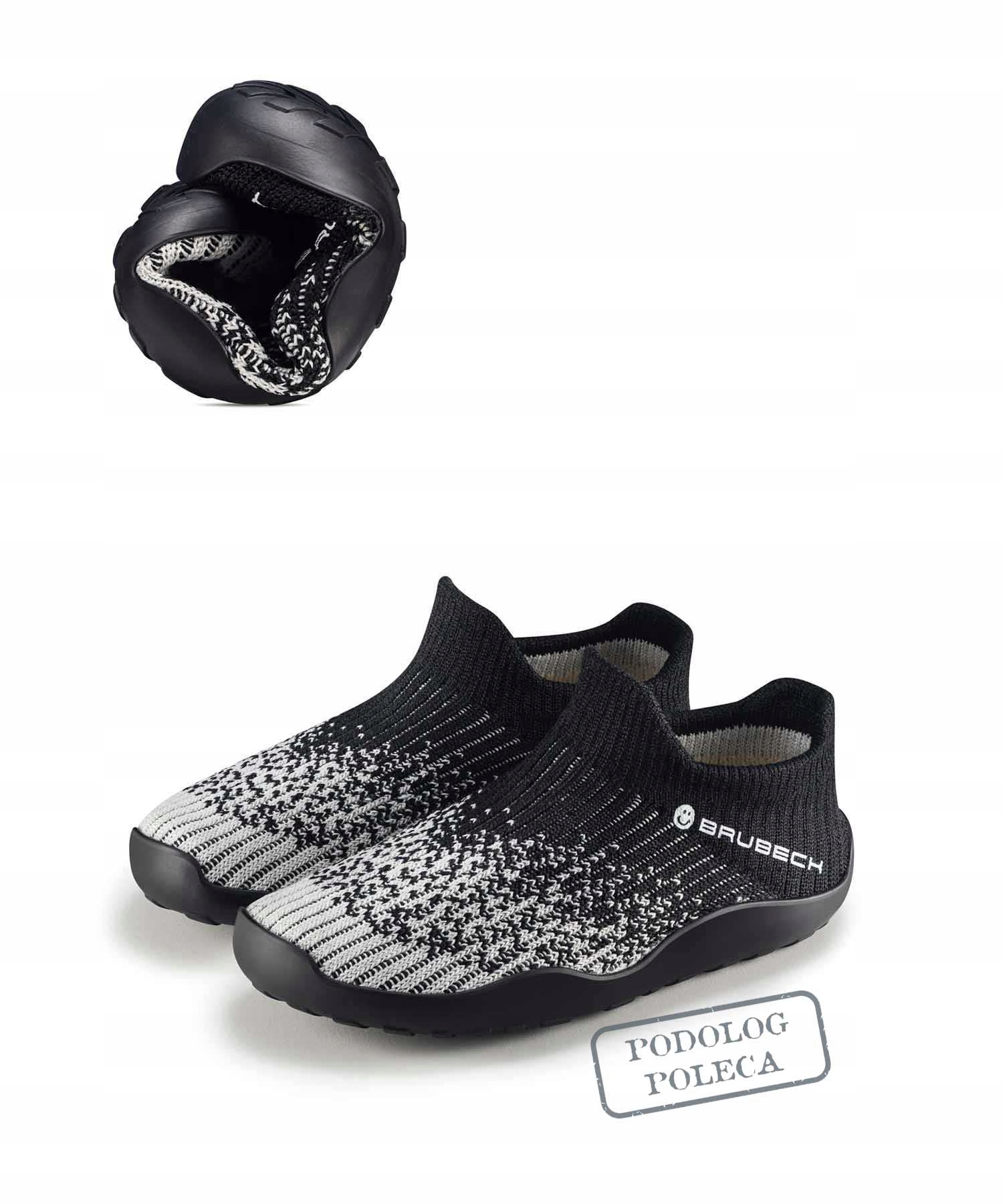 Dziecięce buty minimalistyczne Brubeck Barefoot czarny/czarny 31