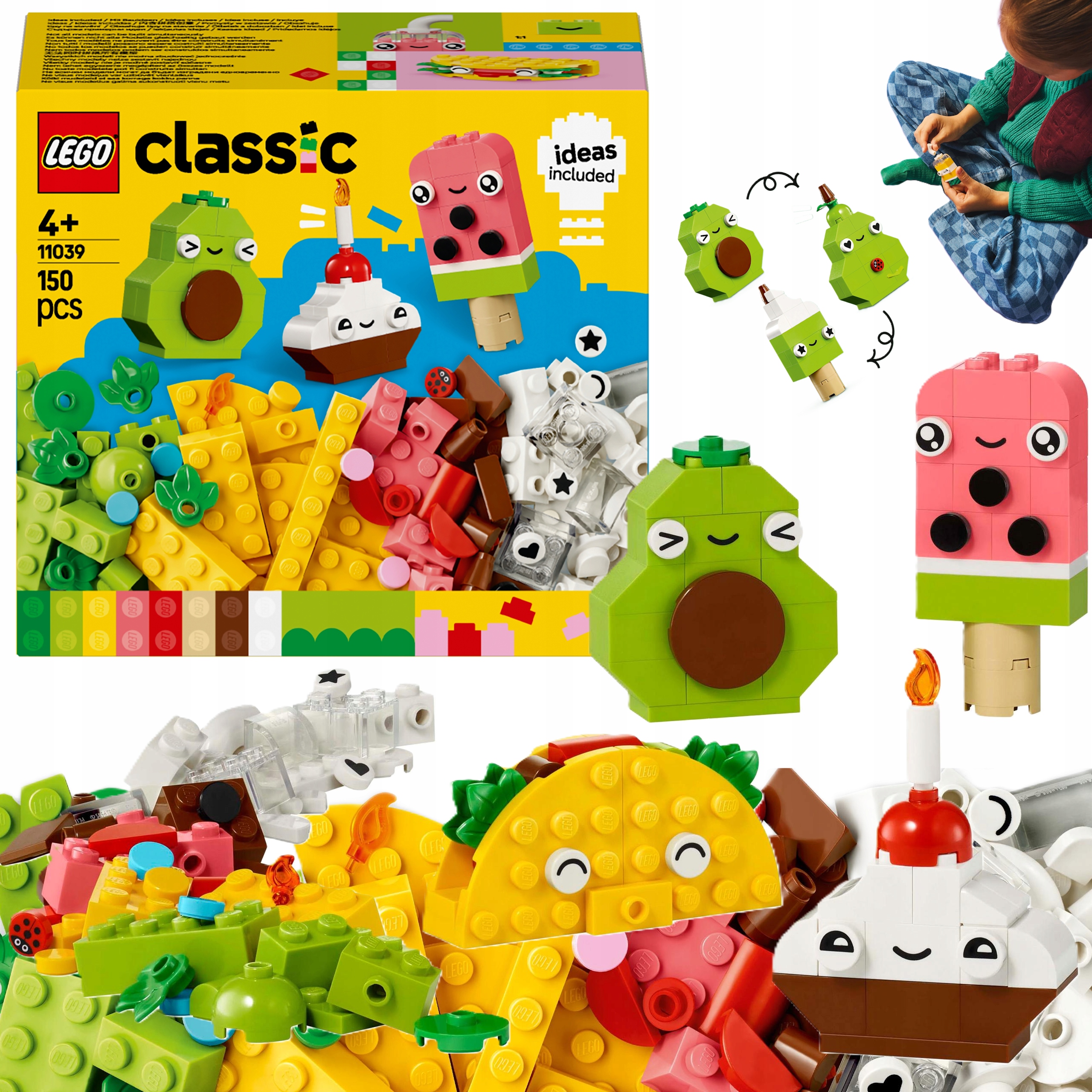 Klocki Lego 11039 Classic Kreatywne Smakołyki Zestaw Do Zabawy