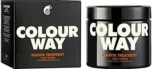 Colourway maska pro silně poškozené vlasy s hydrolyzovaným keratinem 428 ml
