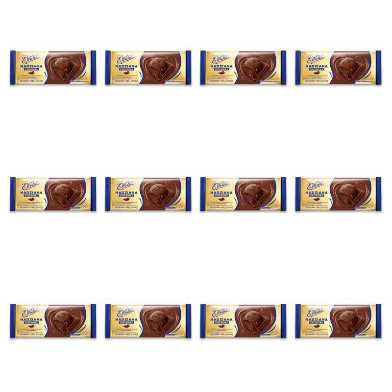 E. Wedel Čokoláda dezertní s čokoládovou náplní 287 g X12