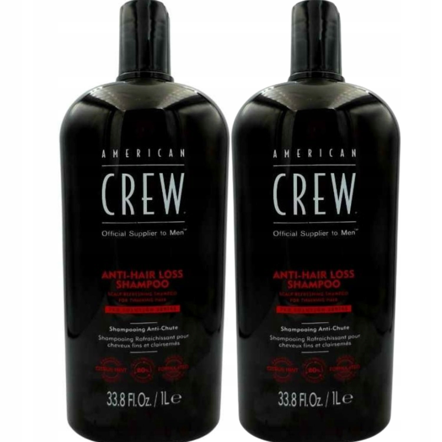 American Crew Anti-hairloss szampon 1000 ml 2 sztuki