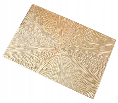 

Podkładka Ażurowa Na Stół Ozdobna Pod Talerz Złota