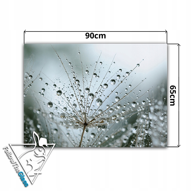 płytki ścienne hartowane kuchnia 90x65 dmuchawiec Typ dekor