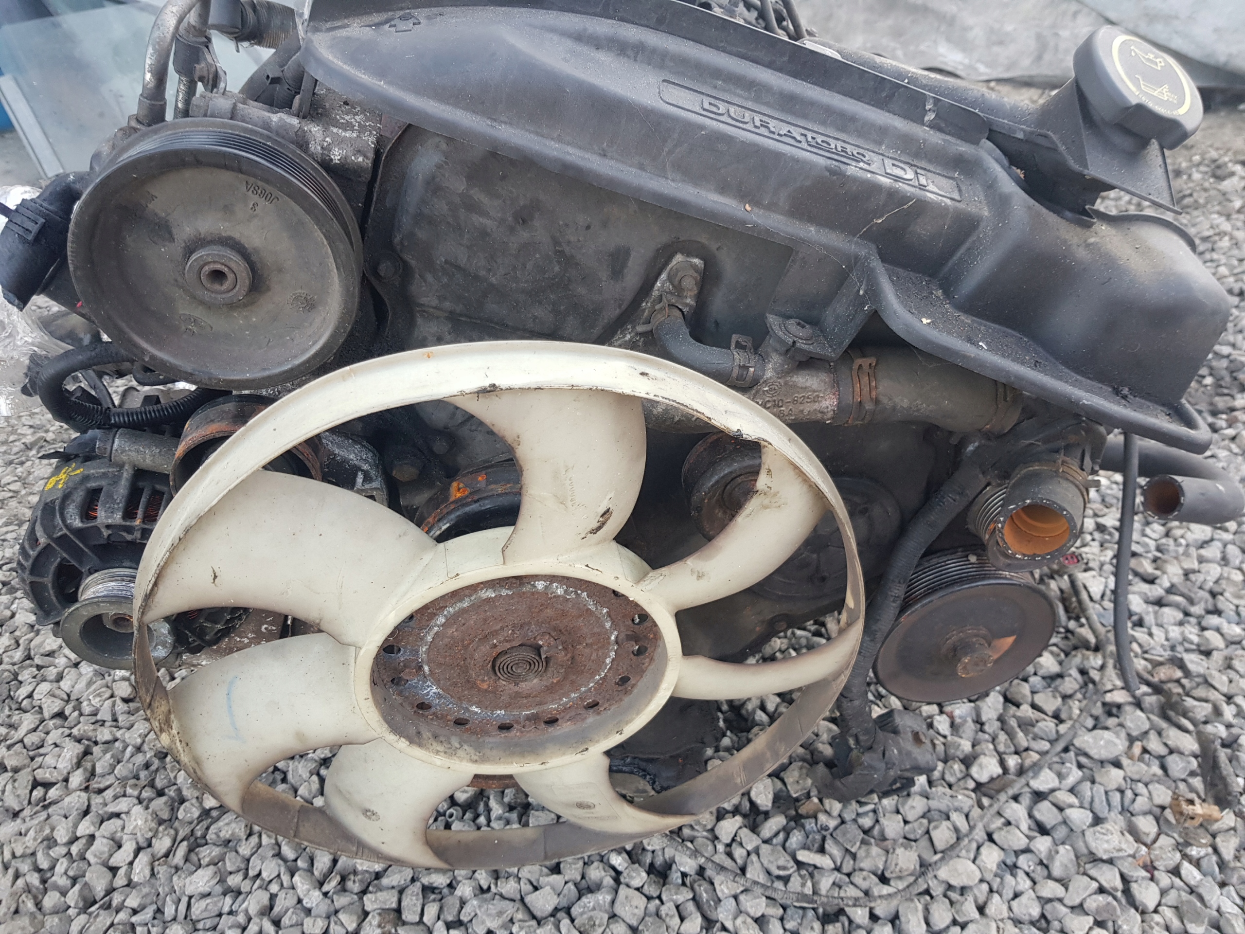 FORD TRANSIT MK6 VI 2.4 TDDI 2004 engine complete KPL 216 TYS KM