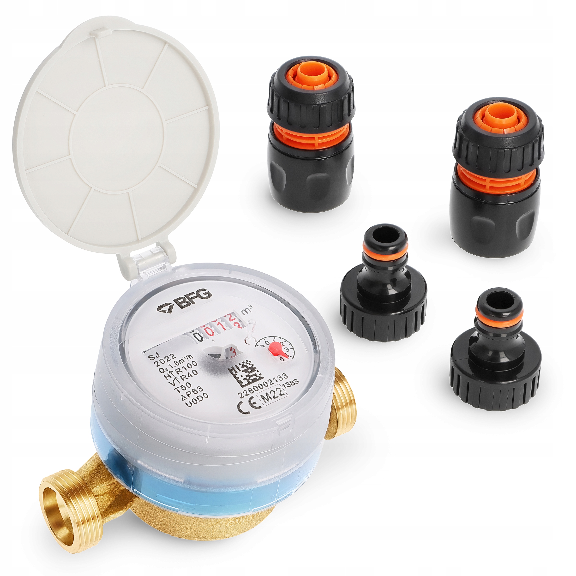 

Wodomierz Zimna Woda I Szybkozłączki Do Węża 1/2