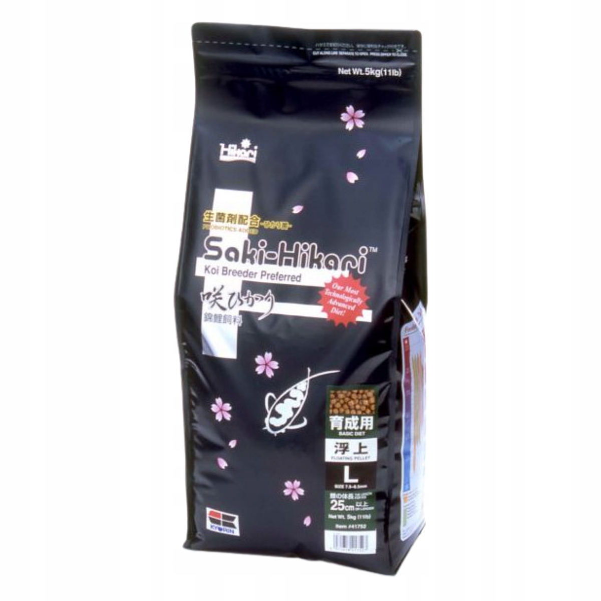 Hikari Saki-Hikari Balance Large Základné krmivo pre výstavné lôžka 5 kg