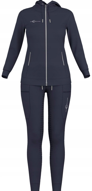 Teplákovka Jezdecký Dámský Tmavě Modrý M Covalliero