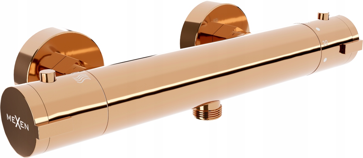 

Mexen Kai Bateria Natryskowa Termostat Rose Gold