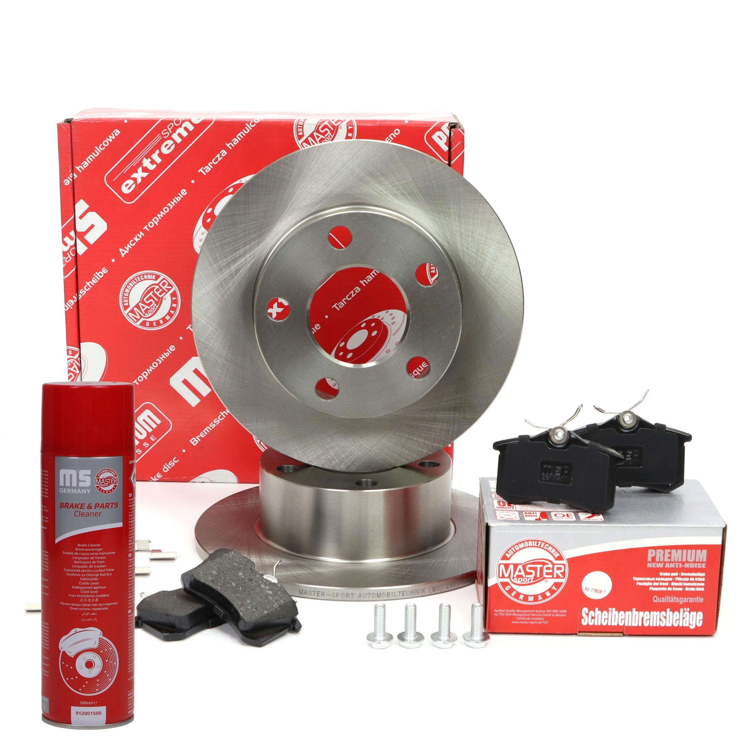 Kotouče Brzdové Destičky zadní 201002010