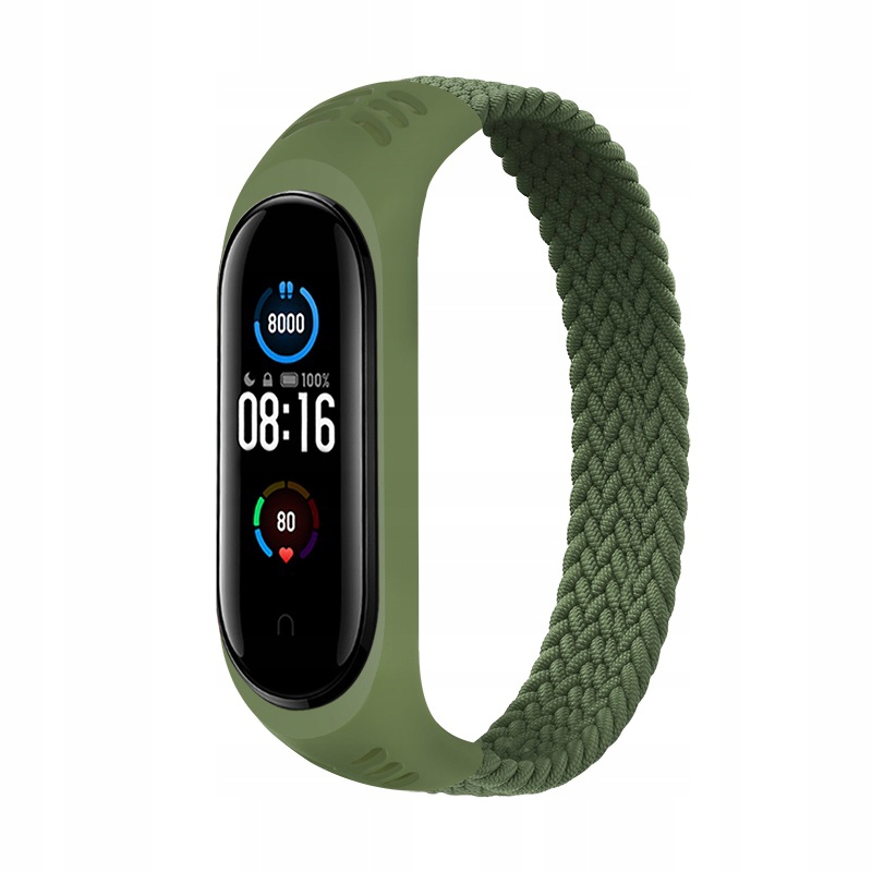 

Pasek iStrap Loop Xiaomi mi Band 3/4/5/6 Oliwkowy