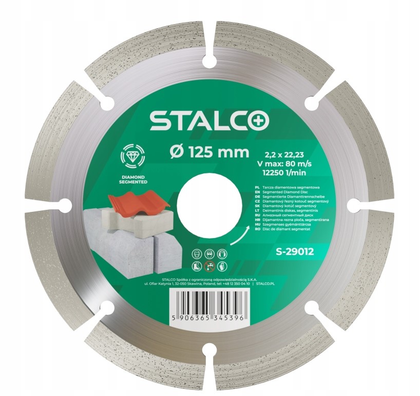 Diamantový Kotouč Segmentový Stalco 230 MM x 2,8 MM