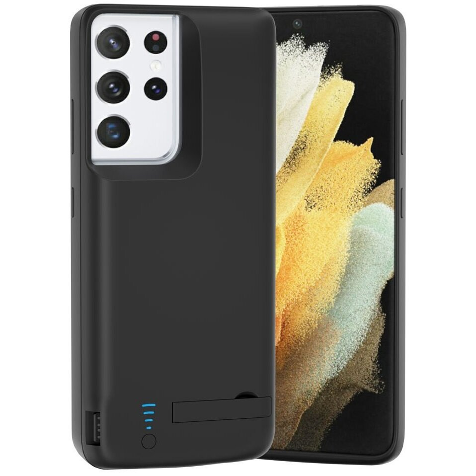 Pouzdro s baterií 5000 mAh pro Samsung Galaxy S22 Ultra, powerbanka, kryt