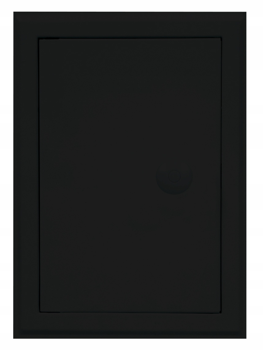 DRZWICZKI REWIZYJNE CZARNY MAT 35x35 GAŁKA