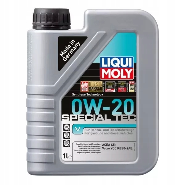 LIQUI MOLY SPECIAL TEC V 0W20 C5 VCC RBS0-2AE 7L Producent Liqui Moly