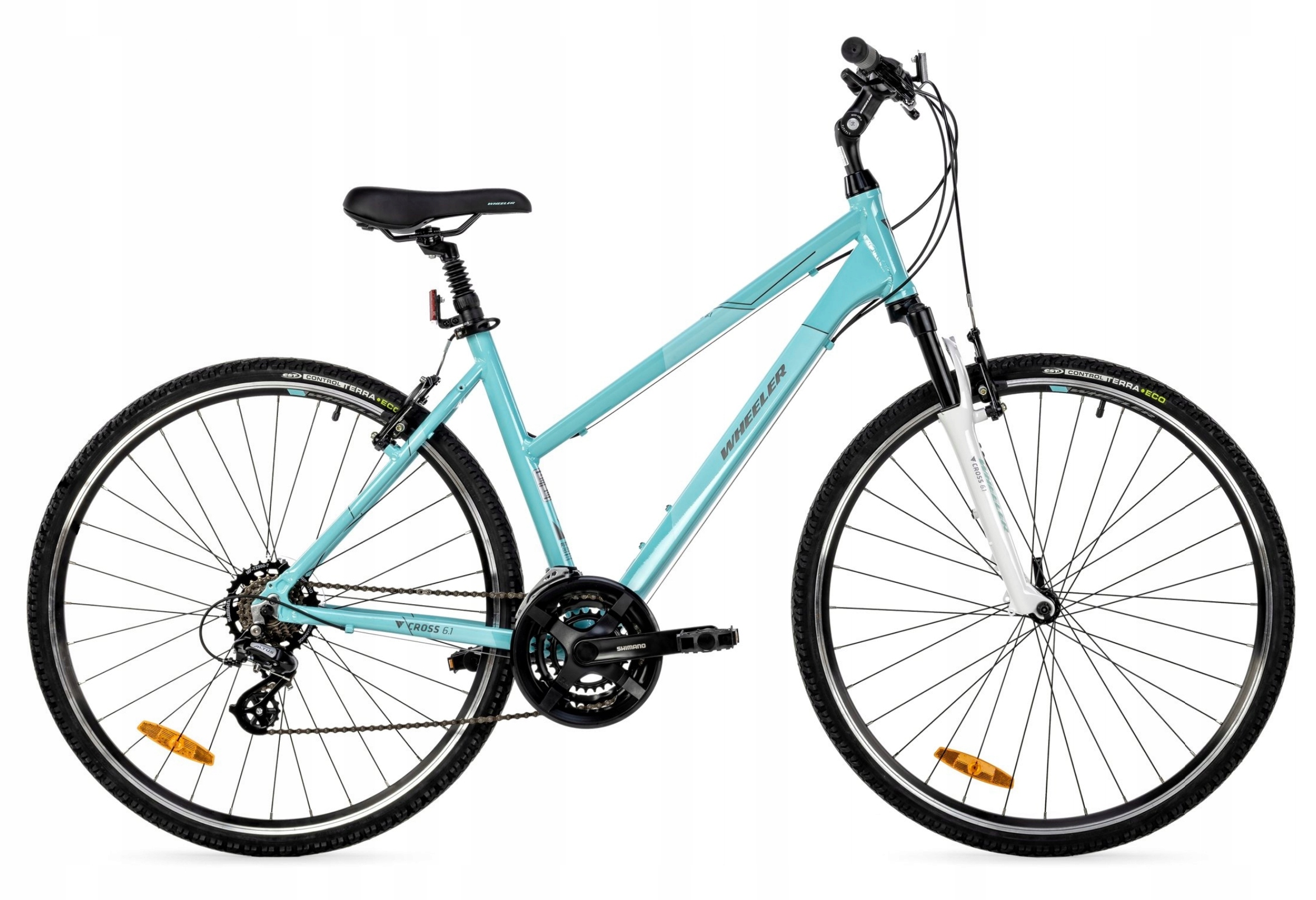 Rower crossowy Wheeler Cross 6.1 rama M (48 cm) koło 28 " niebieski