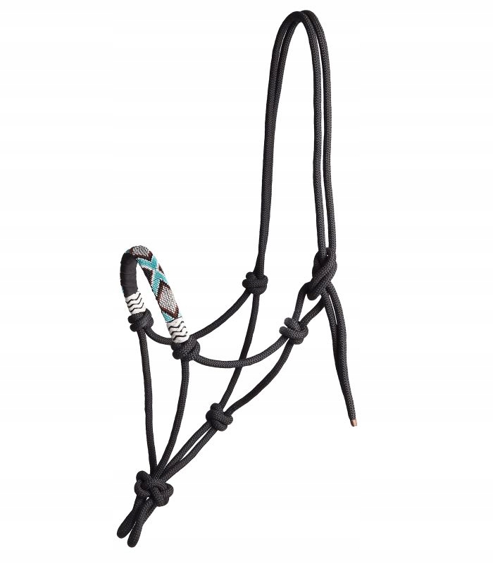 Halter kantar sznurkowy “Pearls” – Waldhausen czarny Full