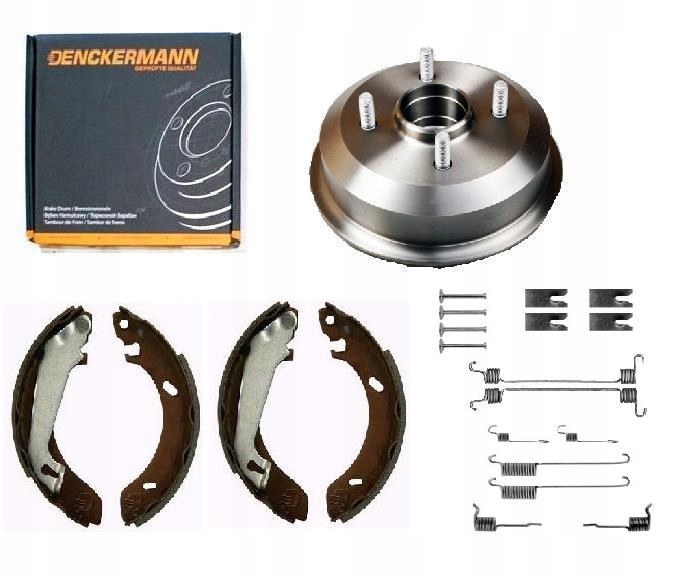 Bubny Čelisti Pružiny Escort 95-00 Sada 203 MM