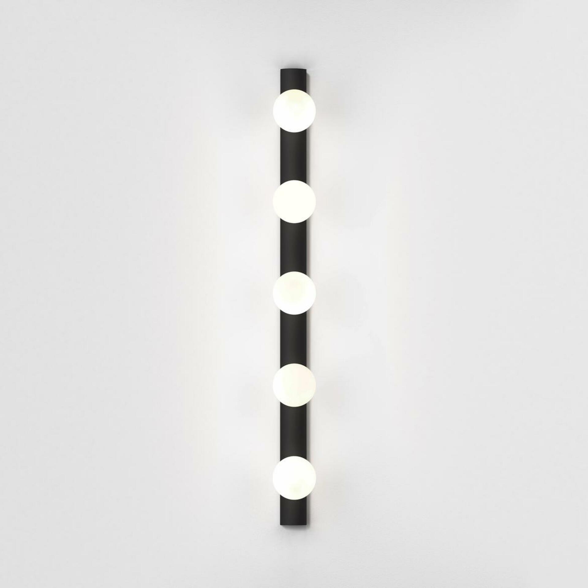 Dizajnové nástenné svietidlo Astro Cabaret 5 II, 5xG9, čierne, IP44