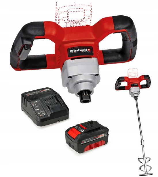 Einhell Akumulátorové Míchadlo Te-mx 18 Li 4258760 Set Akumulátor 4,0AH