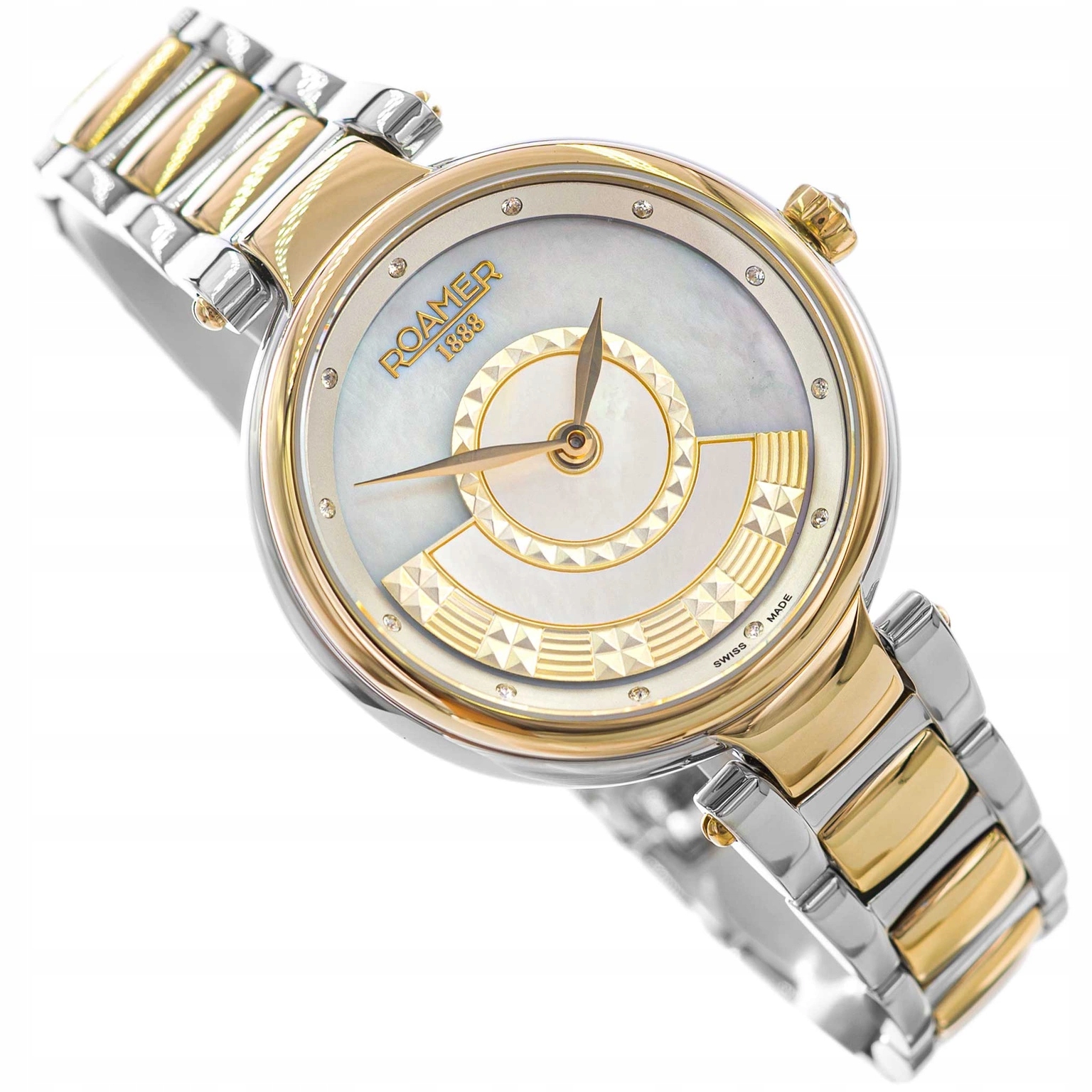 Dámské Hodinky Roamer 602857 47 10 50 Lady Mermaid II Stříbrno-zlaté