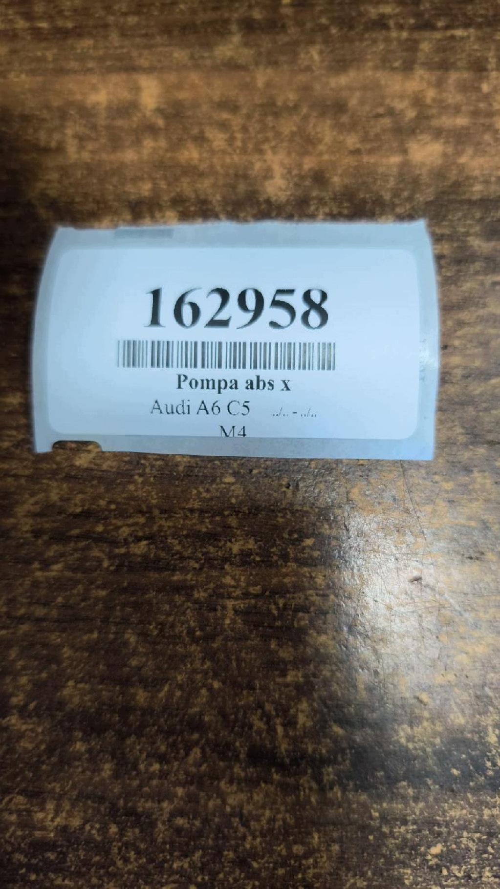 AUDI A6 C5 pump ABS 0265216559