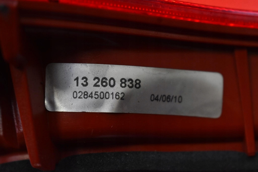 light left rear part rear 13260838 OPEL MERIVA B 10-14