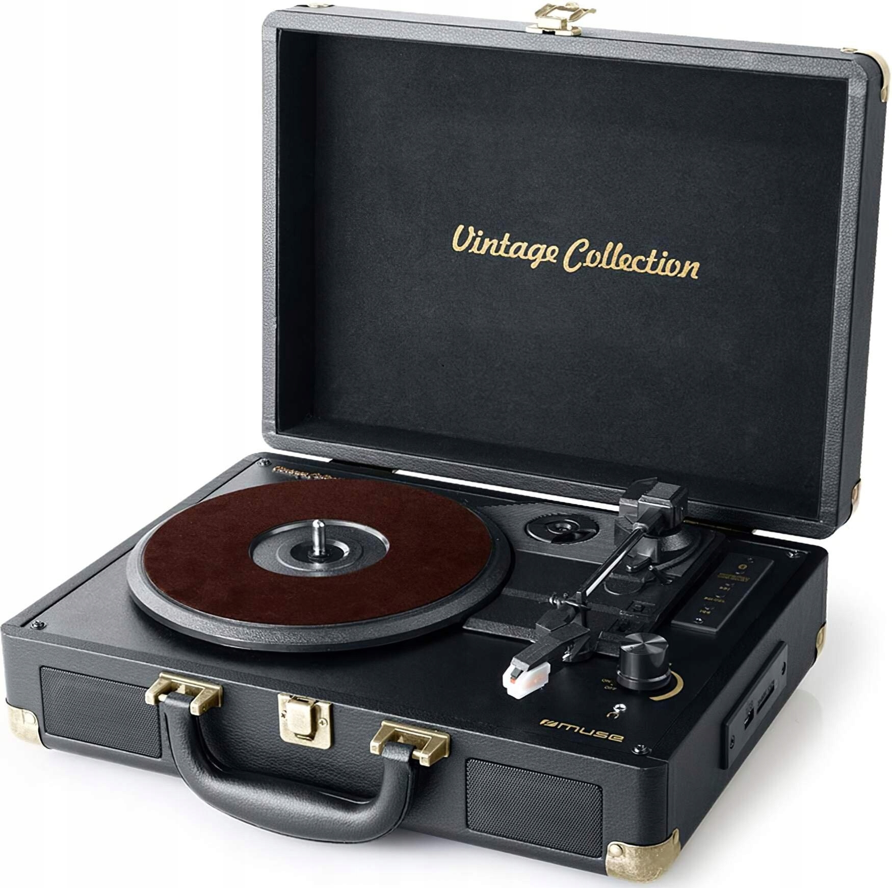 Gramofon Stereo 33/45/78 Rpm Usb Sd Rca Muse MT-103 Gd