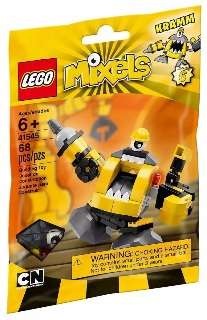 Lego Mixels 41545 Kramm Miksele Seria 6 fabrycznie nowy