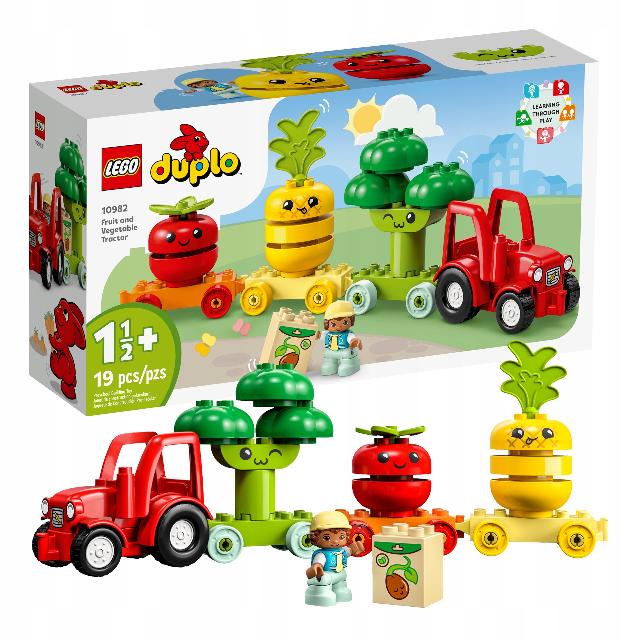 

Lego Duplo Traktor z Warzywami i Owocami (10982)