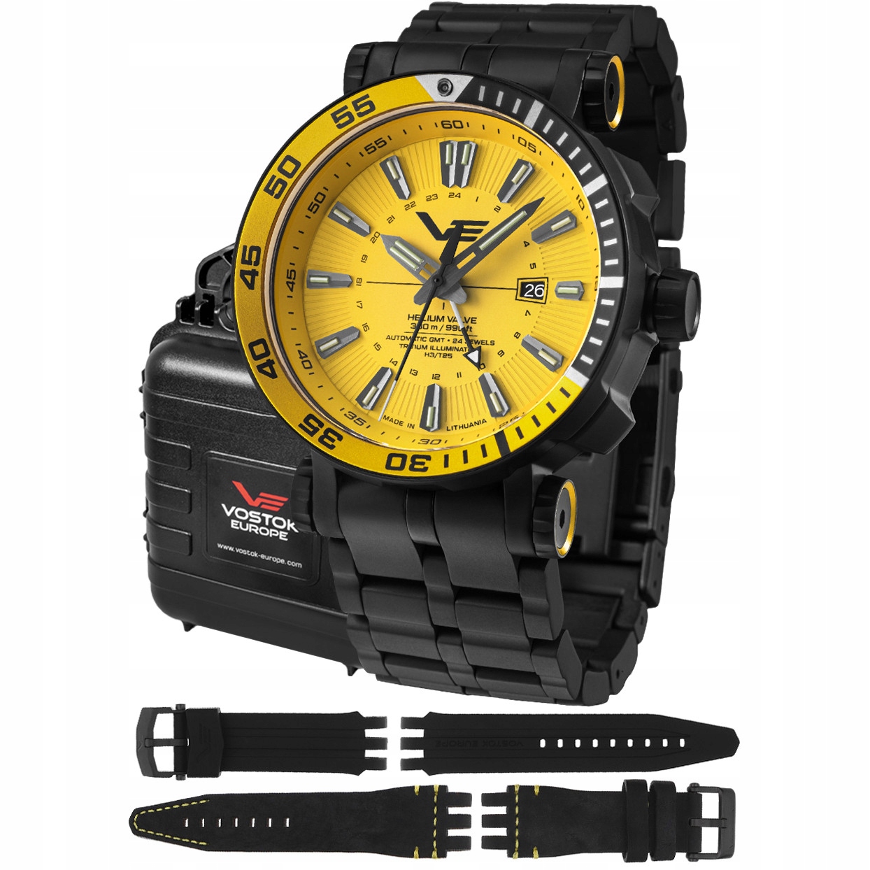 Pánské Hodinky Vostok Europe NH34-575C719B černé