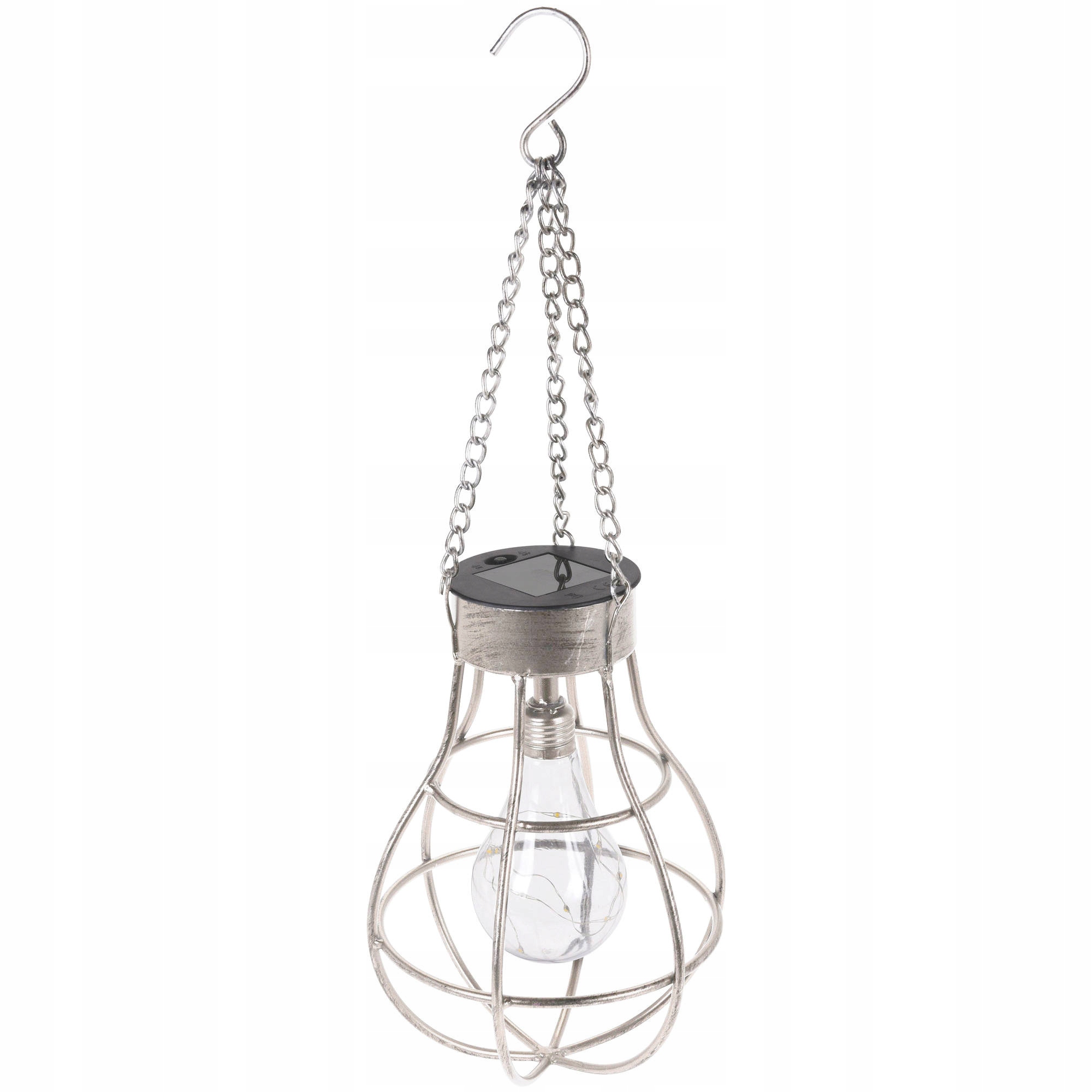 Lampa Ogrodowa wisząca solarna Loftowa do ogrodu