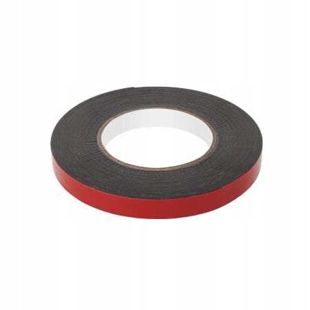 

Taśma piankowa dwustronna czarna 15 mm x 10 m