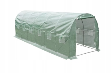 TUNEL FOLIOWY OGRODOWY SZKLARNIA 6x2m FOLIA