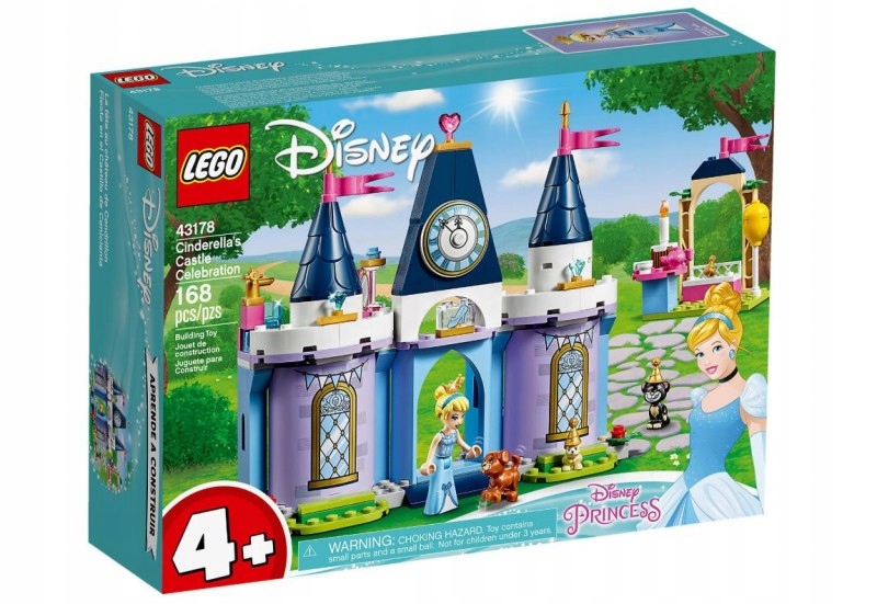 Lego 43178 Disney Princess Párty na zámku Kopci